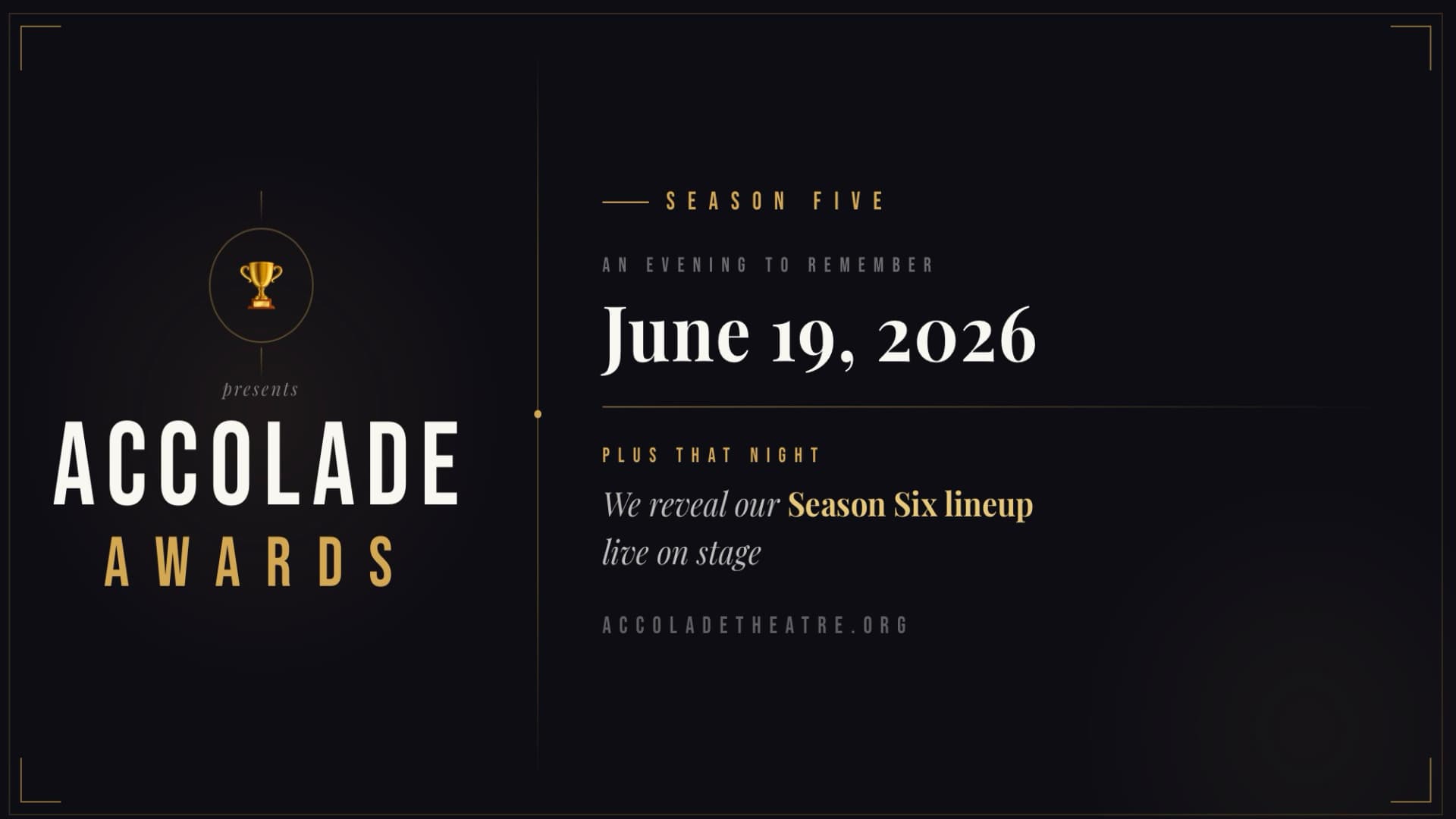 The Accolade Awards 2026